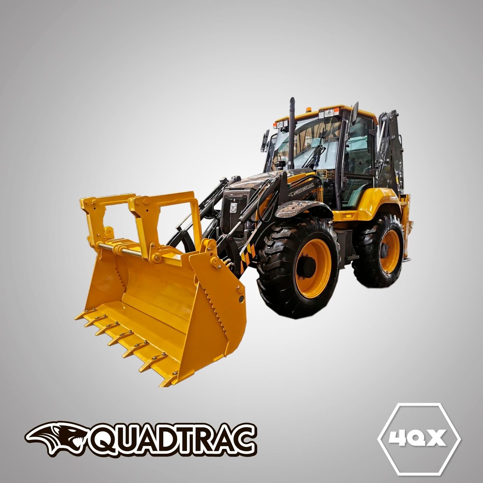 Экскаватор-погрузчик QUADTRAC Q4X