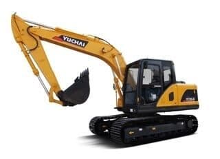 Гусеничный экскаватор QUADTRAC Yuchai YC135-9, мощность, л.с. 169, глубина копания, мм 5257