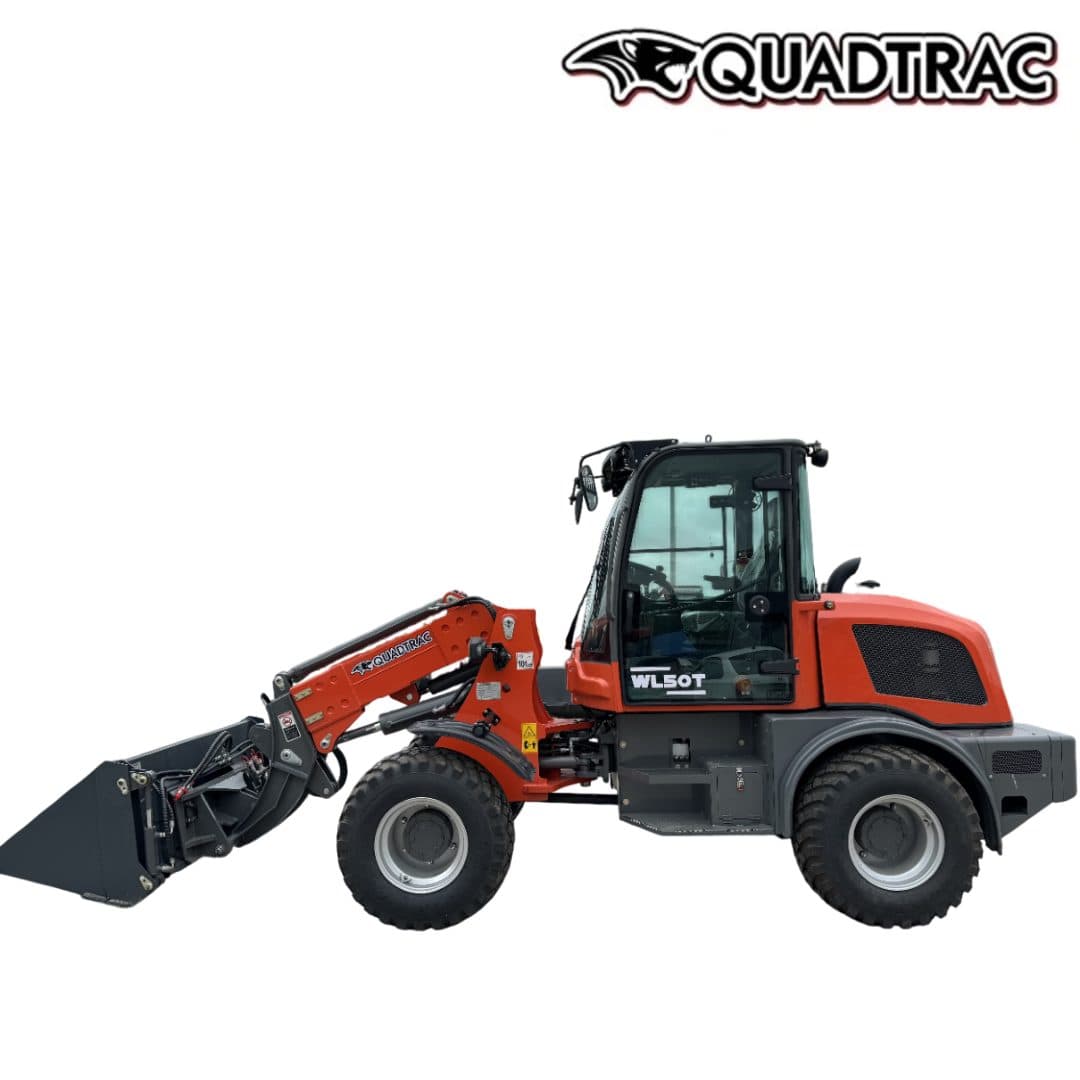 Фронтальный погрузчик QUADTRAC WL50T с телескопической стрелой, мощность, л.с. 50, вес, кг 4000