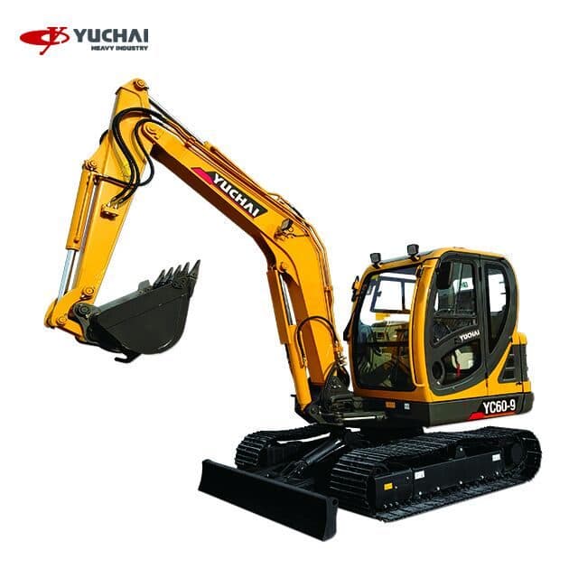 Экскаватор QUADTRAC Yuchai YC60-9, мощность, л.с. 42, глубина копания, мм 3720