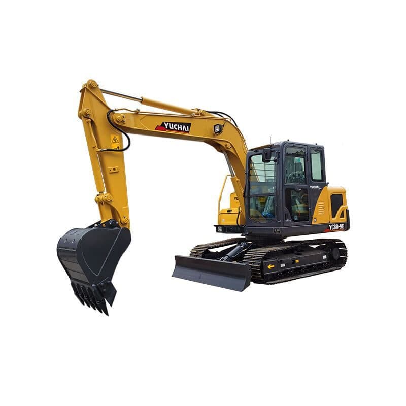 Экскаватор QUADTRAC Yuchai YC80-9E, мощность, л.с. 60, глубина копания, мм 4022