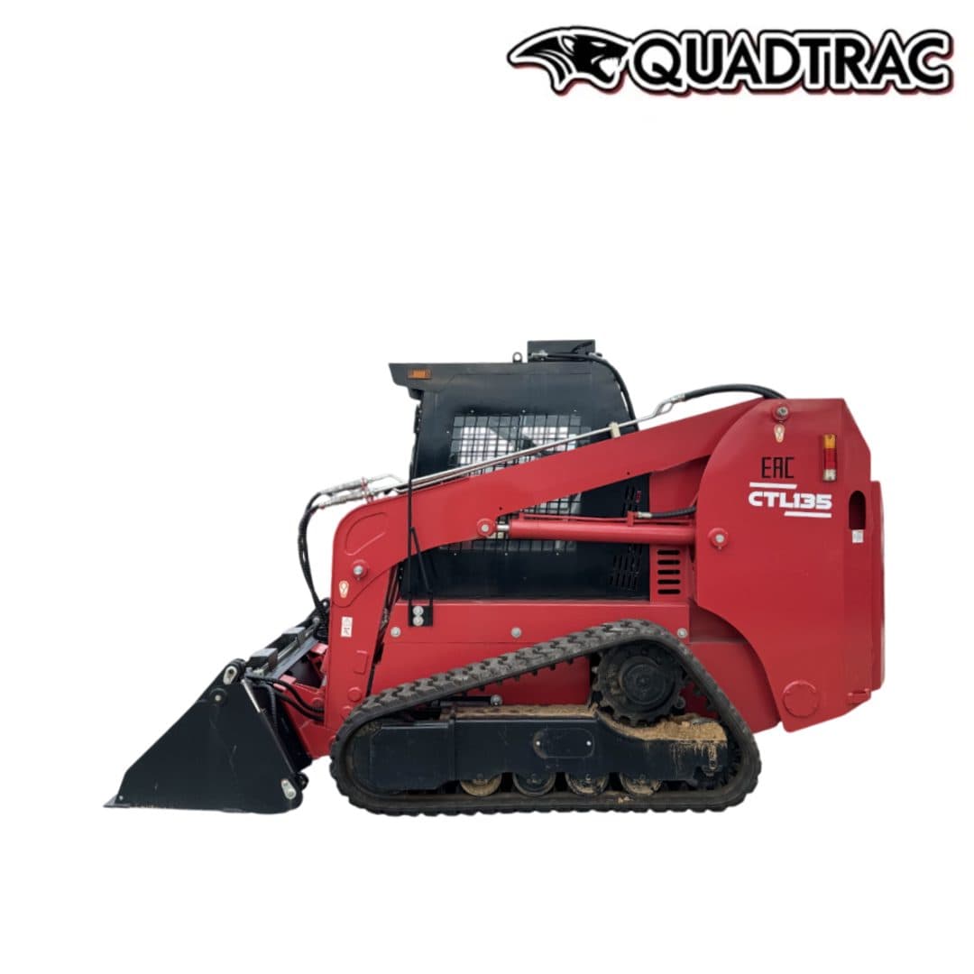 Гусеничный мини-погрузчик QUADTRAC CTL135, мощность, л.с. 99, вес, кг 4600