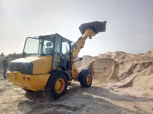 Телескопический погрузчик QUADTRAC WL100T
