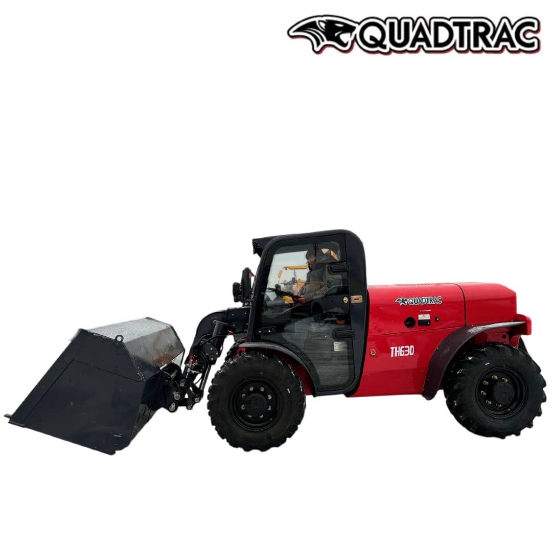 Телескопический погрузчик QUADTRAC TH630, мощность, л.с. 87, высота подъема, мм 6000